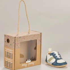 New Easy Peasy - MY PRE BASKET LACET Bleu