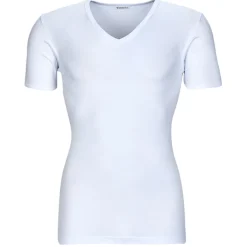 Eminence - T-SHIRT COL V MC Blanc Discount