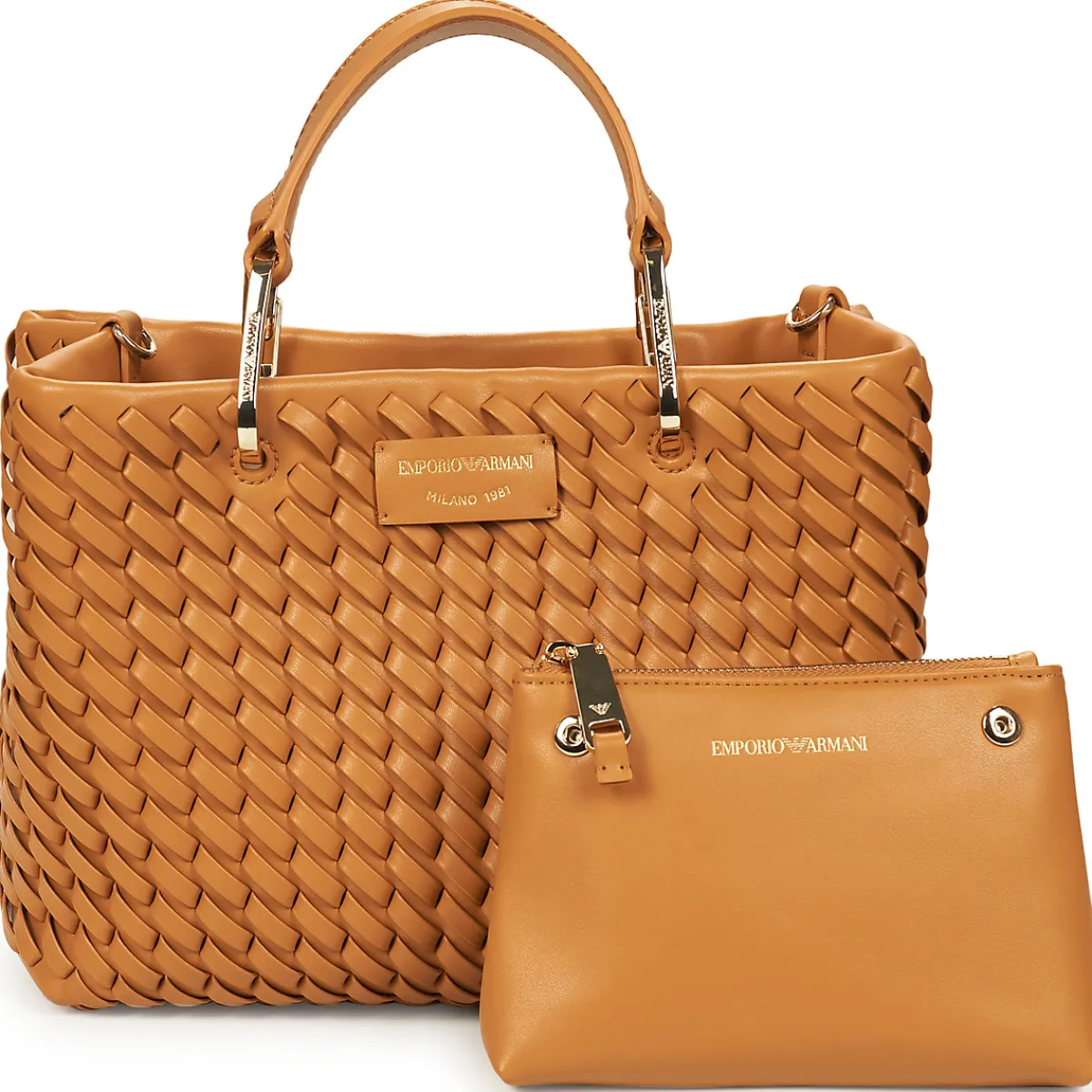 Emporio Armani - SHOPPING BAG EW000361 Cognac Best