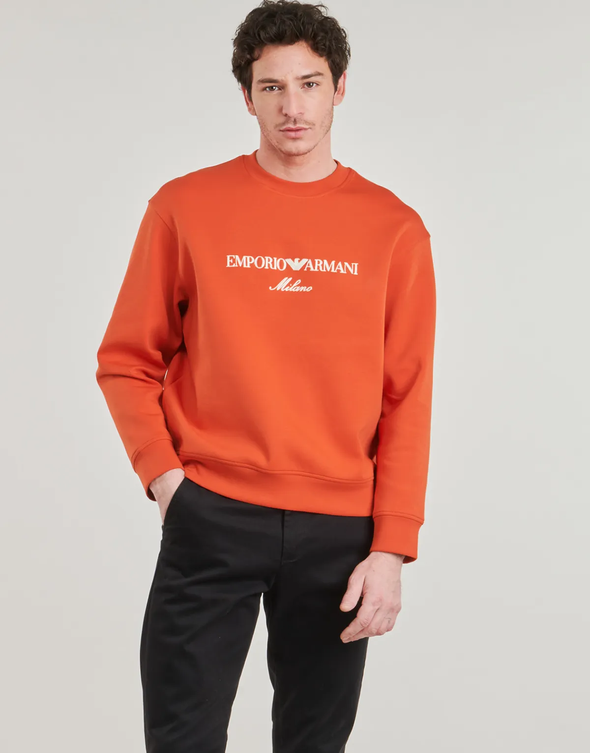 Discount Emporio Armani - SWEATSHIRT EM001052 Orange
