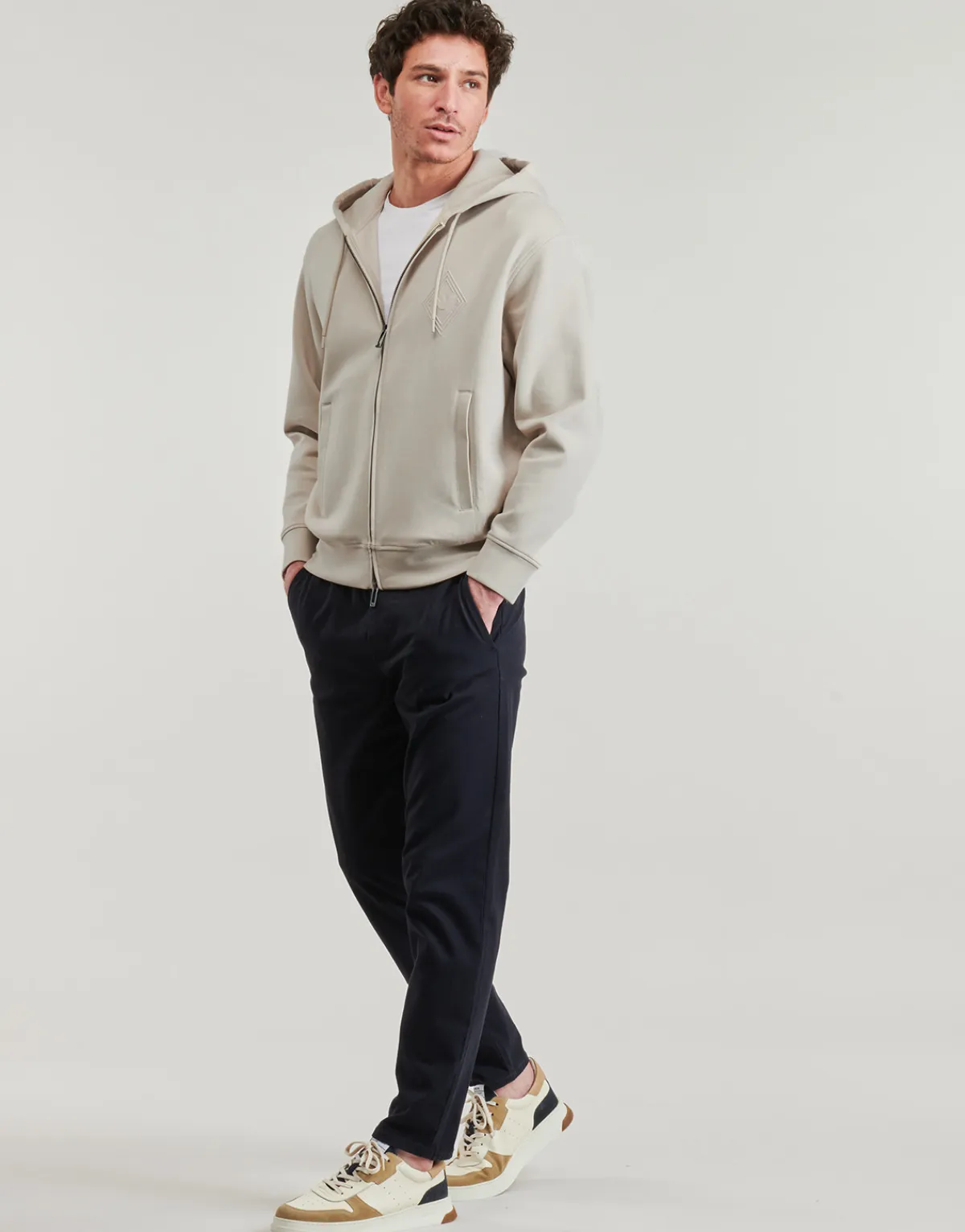 Best Emporio Armani - SWEATSHIRT EM001122 Greige