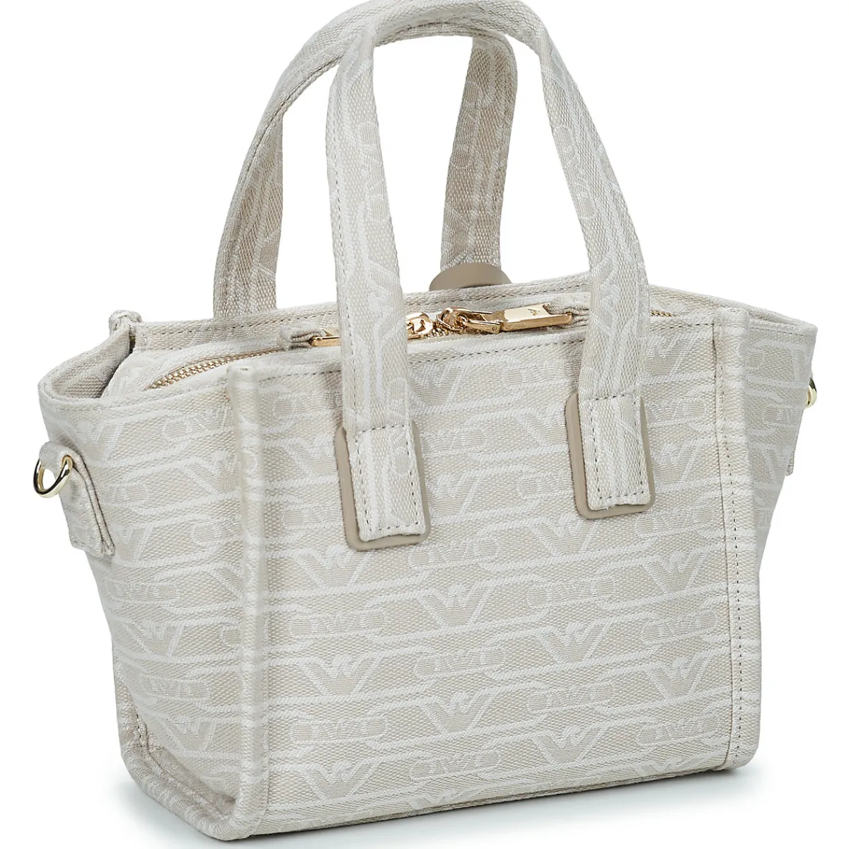 Hot Emporio Armani - TOTE M CANVAS JAQUARD MONOGRAM