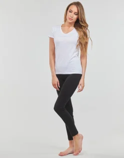 Clearance Emporio Armani - T-SHIRT V NECK Blanc