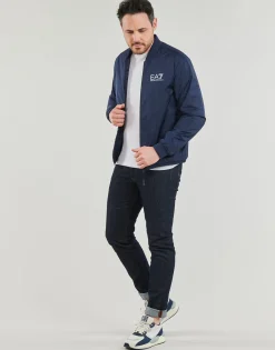 Emporio Armani EA7 - BOMBER JACKET Marine Hot