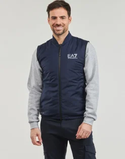 Emporio Armani EA7 - BOMBER VEST Marine Hot