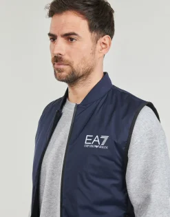 Emporio Armani EA7 - BOMBER VEST Marine Hot