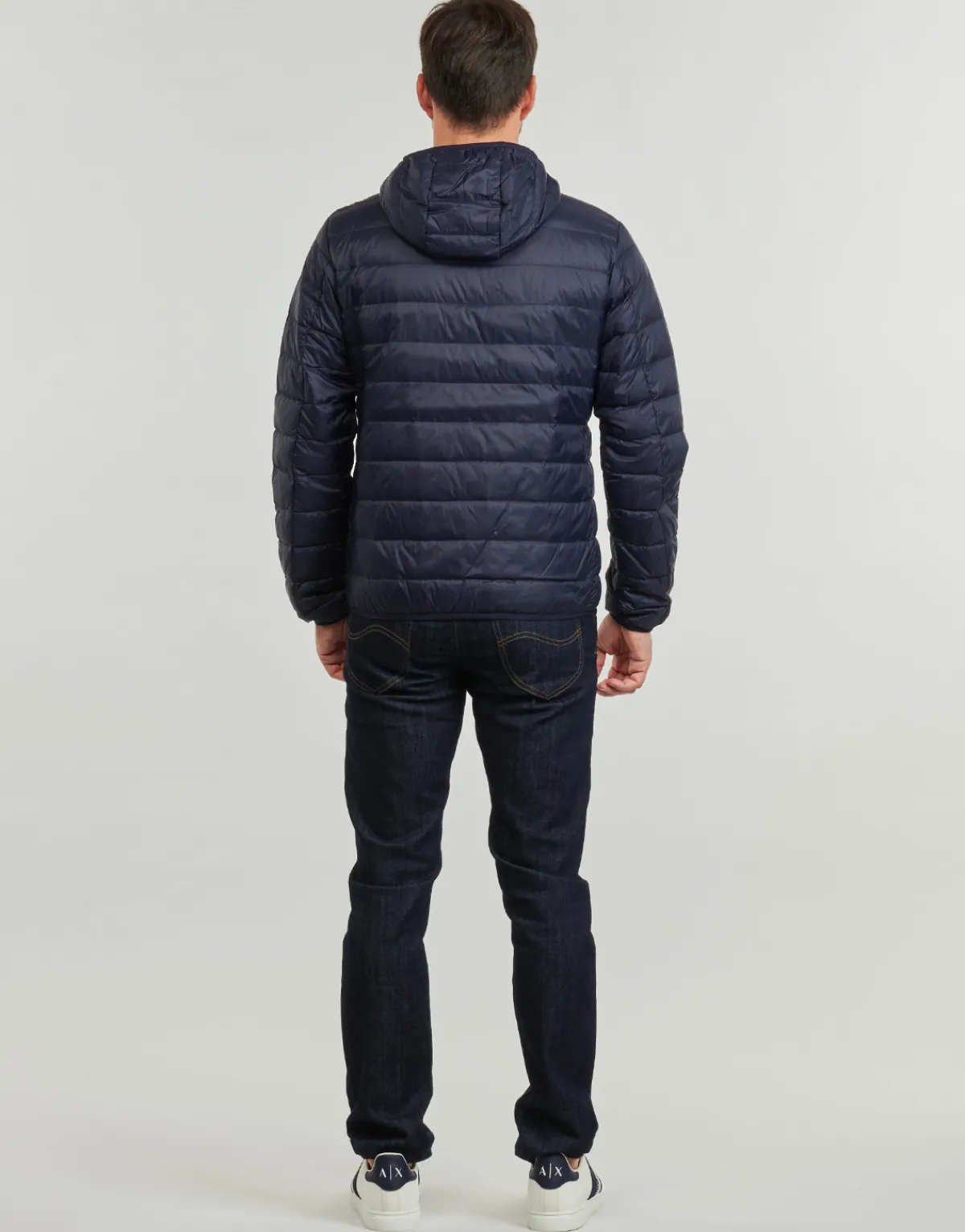 New Emporio Armani EA7 - CORE IDENTITY DOWN JACKET HD Marine