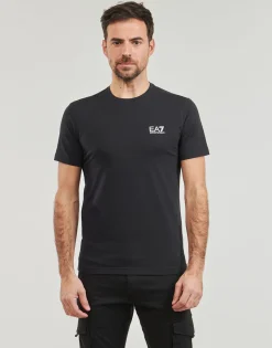 Discount Emporio Armani EA7 - CORE IDENTITY TSHIRT Marine
