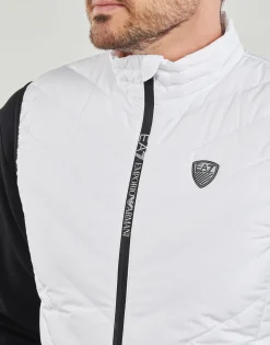 Emporio Armani EA7 - PREMIUM SHIELD DOWN WAISTCOAT Blanc