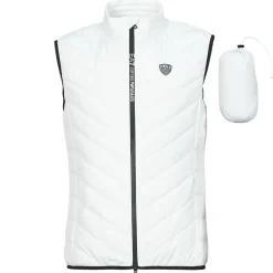 Emporio Armani EA7 - PREMIUM SHIELD DOWN WAISTCOAT Blanc