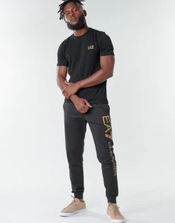 Emporio Armani EA7 - TRAIN LOGO SERIES M PANTS Noir Best