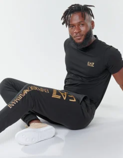 Emporio Armani EA7 - TRAIN LOGO SERIES M PANTS Noir Best