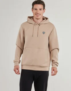 Emporio Armani EA7 - TRAIN PREMIUM SHIELD HOODIE 8NPM21 Taupe