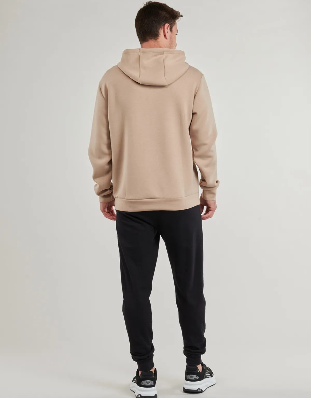 Emporio Armani EA7 - TRAIN PREMIUM SHIELD HOODIE 8NPM21 Taupe