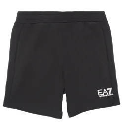 Clearance Emporio Armani EA7 - TRAIN LOGO SERIES BOY KIT TEE-SHORTS FREE Noir