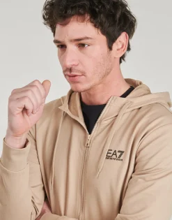 Online Emporio Armani EA7 - TRAIN CORE ID T-SUIT 8NPV63 Beige