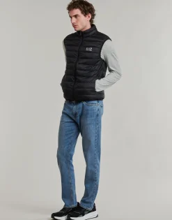 Emporio Armani EA7 - TRAIN CORE ID DOWN LIGHT VEST CC  8NPQ06 Noir New