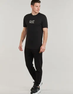 Emporio Armani EA7 - TRAIN GOLD LABEL TEE PUNTO ROMA BIG LOGO  7M000301 Noir Sale