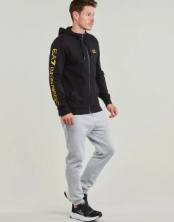 Discount Emporio Armani EA7 - TRAIN LOGO SERIES FZ HOODIE