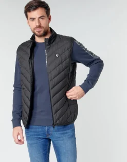 Best Emporio Armani EA7 - TRAIN CORE SHIELD M DOWN LIGHT VEST Noir