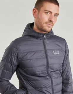 Emporio Armani EA7 - TRAIN CORE ID  DOWN LIGHT JACKET HOODIE CC  8NPB24