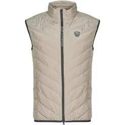Sale Emporio Armani EA7 - TRAIN PREMIUM SHIELD DOWN LIGHT VEST 8NPQ02 Taupe