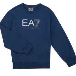 Best Emporio Armani EA7 - VISIBILITY SWEATSHIRT Marine