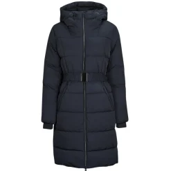 Best Esprit - BELTED PUFFER COAT Noir