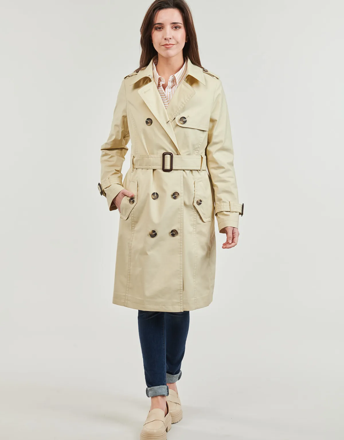 Hot Esprit - CLASSIC TRENCH Beige