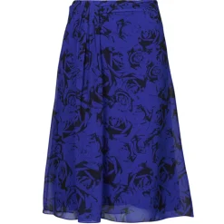 Clearance Esprit - DRAPED MIDI Bleu