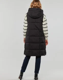 Best Esprit - LOGO COSY PUFFER Noir