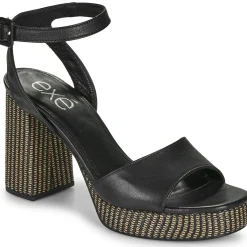Exé Shoes - 691-ANCONA-LEATHER-BLACK Noir Discount