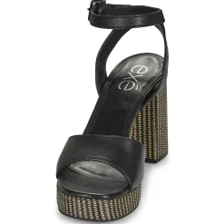 Exé Shoes - 691-ANCONA-LEATHER-BLACK Noir Discount