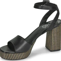 Exé Shoes - 691-ANCONA-LEATHER-BLACK Noir Discount