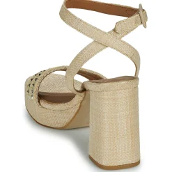 Exé Shoes - 619-ANCONA-RAFFIA--GOLD