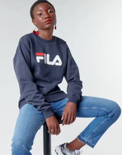 Fila - PURE Crew Sweat BleuFoncé