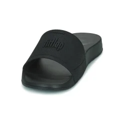 Discount FitFlop - Iqushion Pool Slide Tonal Rubber Noir