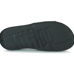 Discount FitFlop - Iqushion Pool Slide Tonal Rubber Noir