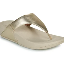 FitFlop - LULU LEATHER TOEPOST Doré Best