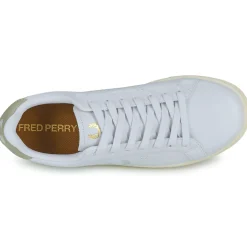 Fred Perry - B721 LEATHER Blanc New