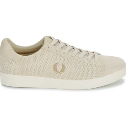 Fred Perry - B4334 Spencer Perf Suede Beige