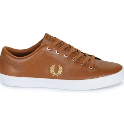 Fred Perry - BASELINE LEATHER Cognac Clearance