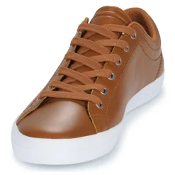 Fred Perry - BASELINE LEATHER Cognac Clearance