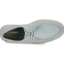 Clearance Fred Perry - DAWSON LOW SUEDE Gris