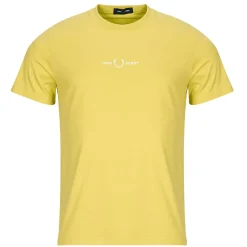 Sale Fred Perry - EMBROIDERED Jaune