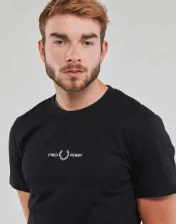 Fred Perry - EMBROIDERED T-SHIRT