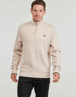 Discount Fred Perry - HALF ZIP Beige