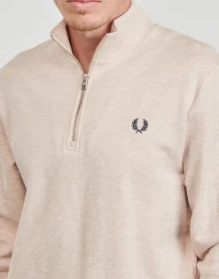 Discount Fred Perry - HALF ZIP Beige