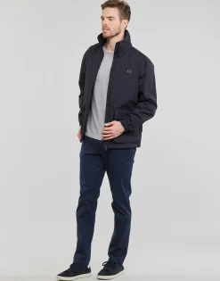 Fred Perry - PATCH POCKET ZIP THROUGH JKT Marine Discount