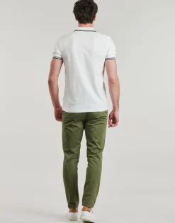 Fred Perry - TWIN TIPPED SHIRT Blanc